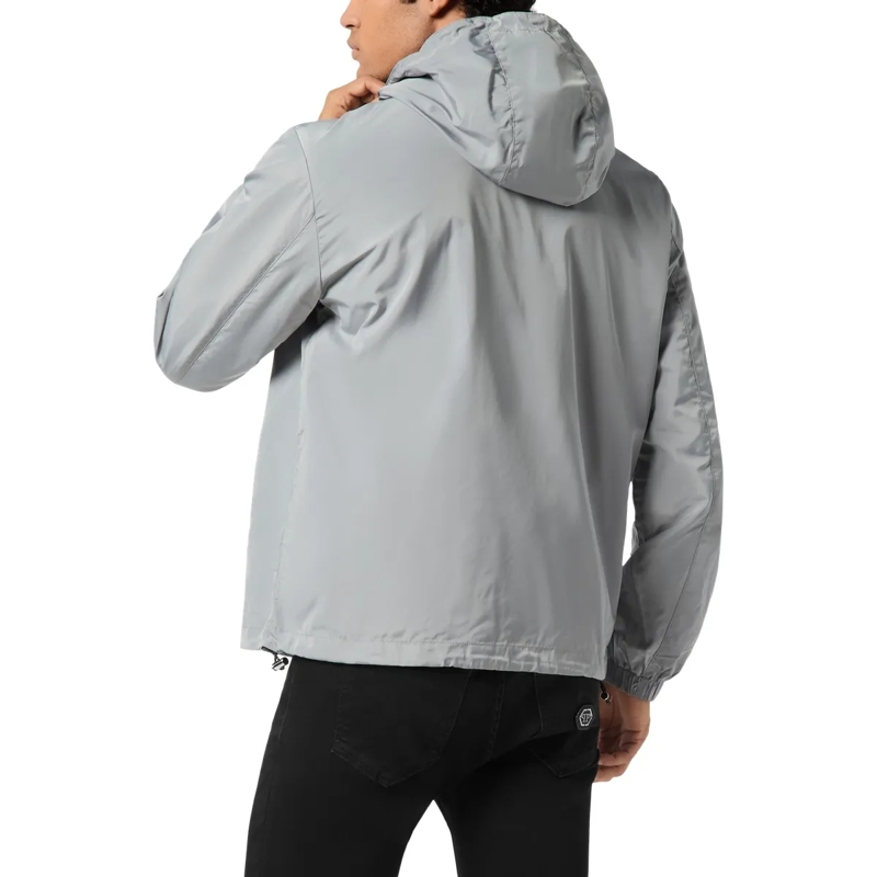 Philipp Plein Daunenjacke Windbreaker grau(Image 2)