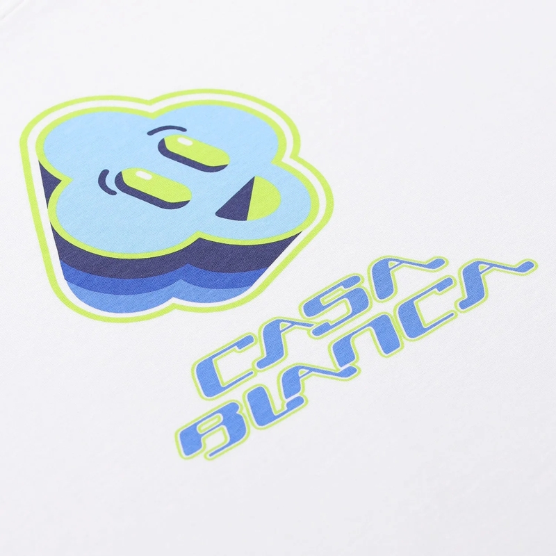 Casablanca T-shirt Langarmshirt Smile Future weiß(Image 4)
