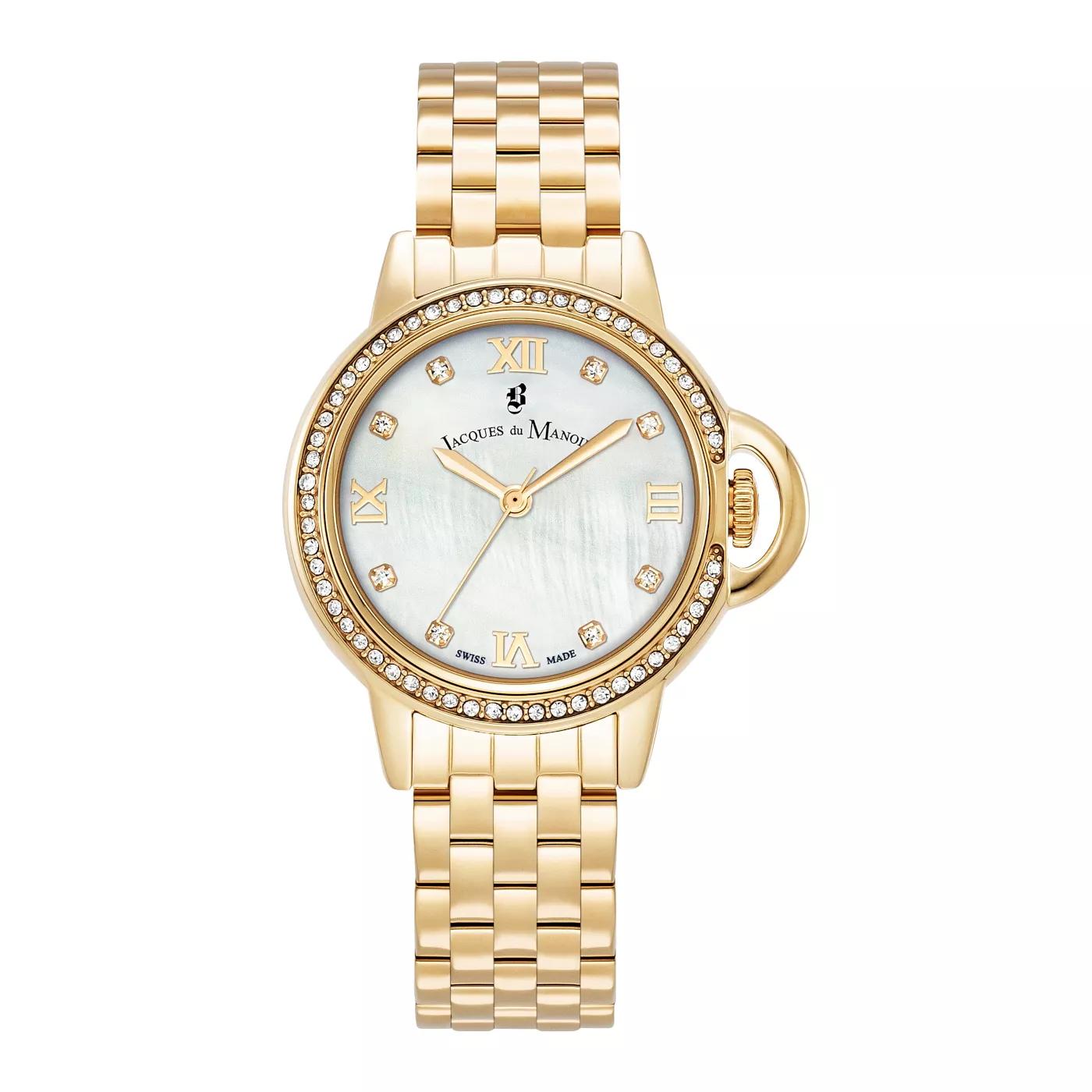 Jacques du Manoir Uhr - Jacques du Manoir Grace Damenuhr JWL02508 - Gr. unisize - in Gold - für Damen