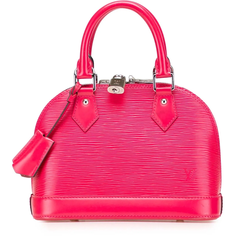 Louis Vuitton Sac à bandoulière Epi Alma BB rose