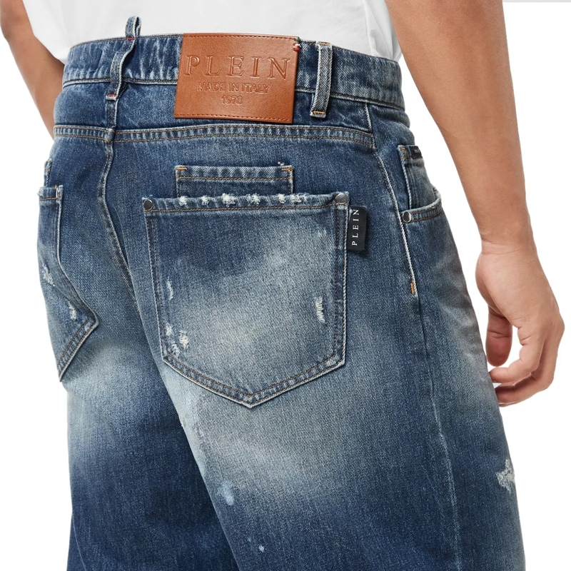 Philipp Plein Jeans Beach Boy Fit Essential jeansblau(Image 5)