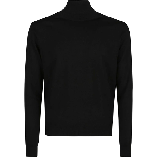 Ballantyne  Plain Turtle Neck Sweater Black schwarz