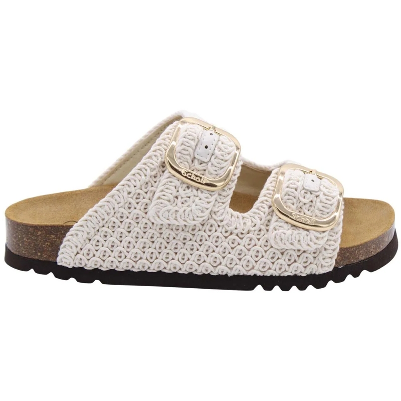 SCHOLL Slides Slipper White weiß
