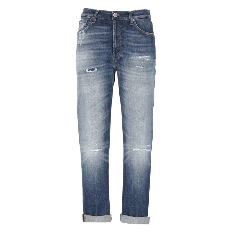 Dondup Jeans à jambe droite Blue Icon Jeans Blue