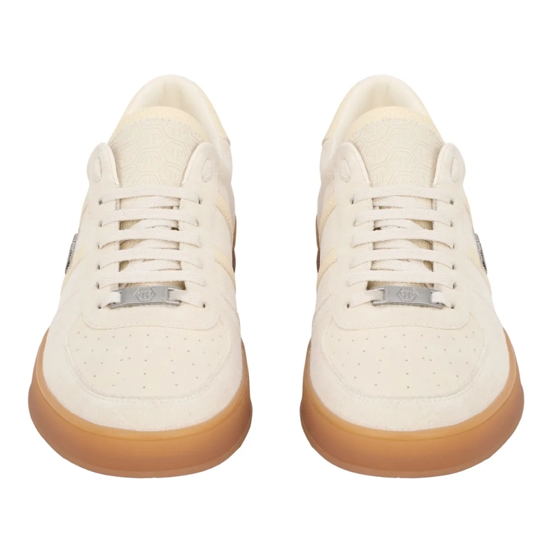 Philipp Plein Low-Top-Sneaker Low-Top Sneakers Retro Rebel weiss(Image 2)