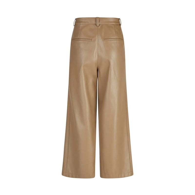 Marc Aurel Ausgestellte Jeans Hose- mit Logo- schräge Eingriffstaschen- mit  beige(Image 5)