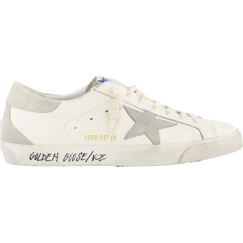 Golden Goose Sneaker basse sneakers white met grijs weiß
