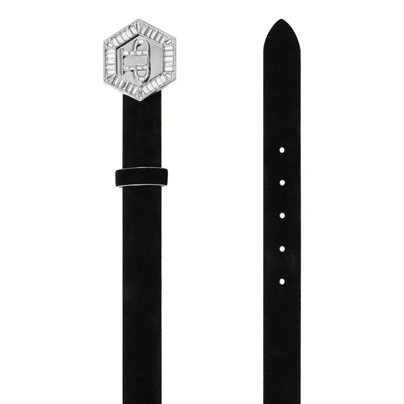 Philipp Plein Gürtel Gürtel Hexagon schwarz(Image 2)