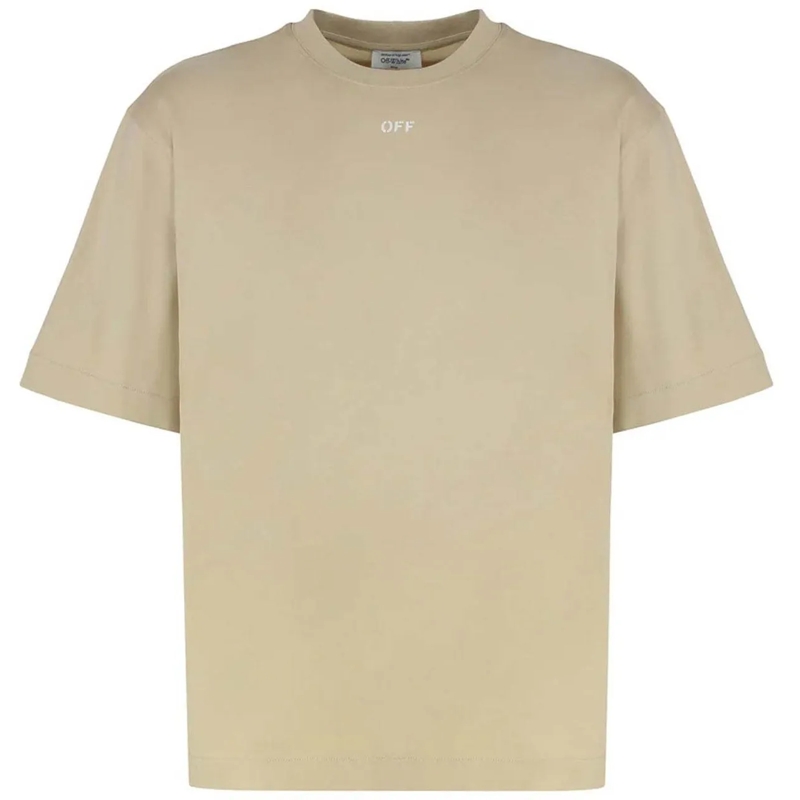 Off-White Legeres Oberteil Off-White T-shirt beige