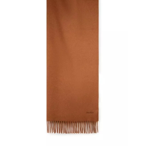 Max Mara  Baci' Light Brown Chasmere Scarf Brown