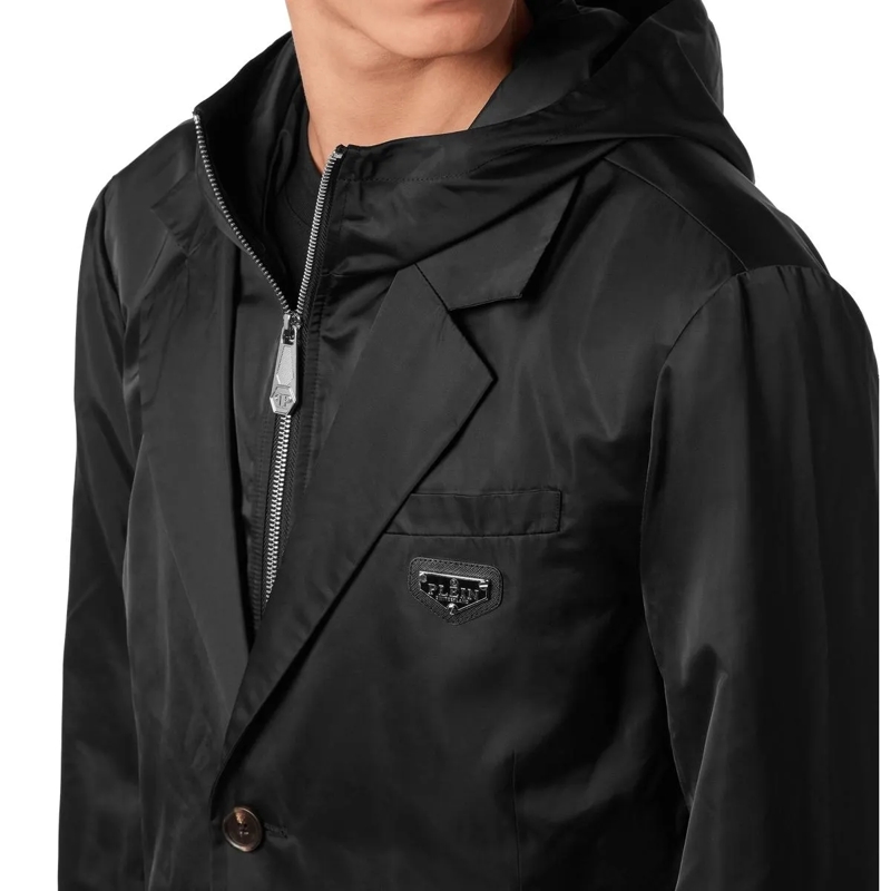 Philipp Plein Blazer Blazer Regular Fit schwarz(Image 5)