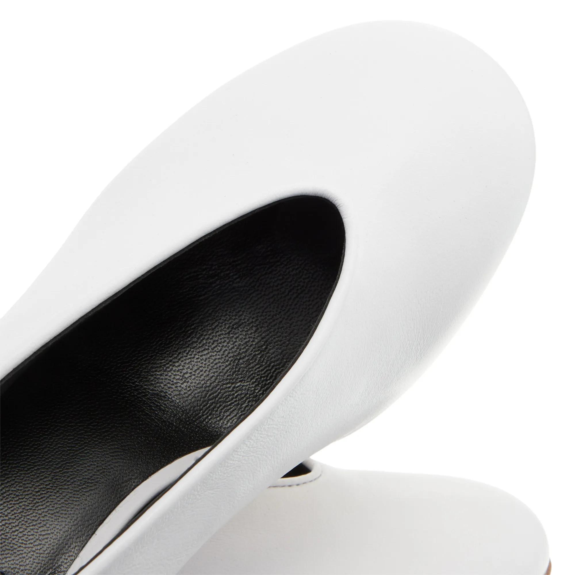 Thumbnail - Moschino Hohe Schuhe - SCARPAD.DK MS16/55 NAPPA BIANCO - Gr. 38 (EU) - in Weiß - für Damen
