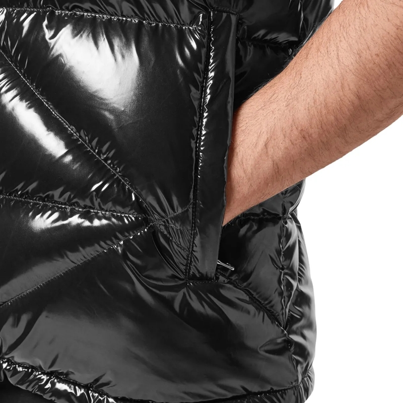 Philipp Plein Lederjacke Jacke Hexagon schwarz(Image 5)