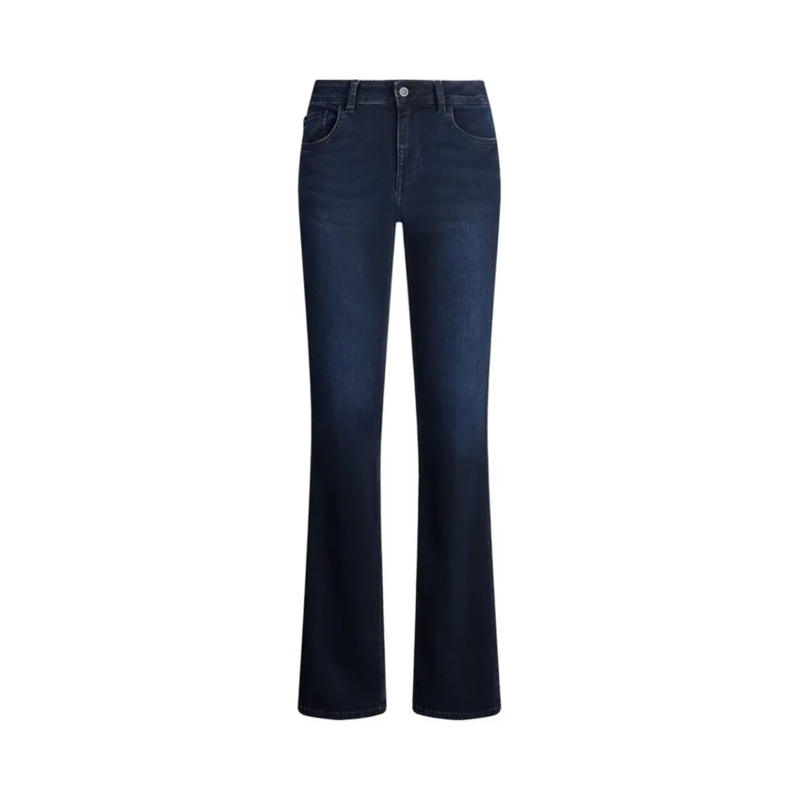 LIU JO Jeans Dark Blue Slim Fit Flared Jeans Black