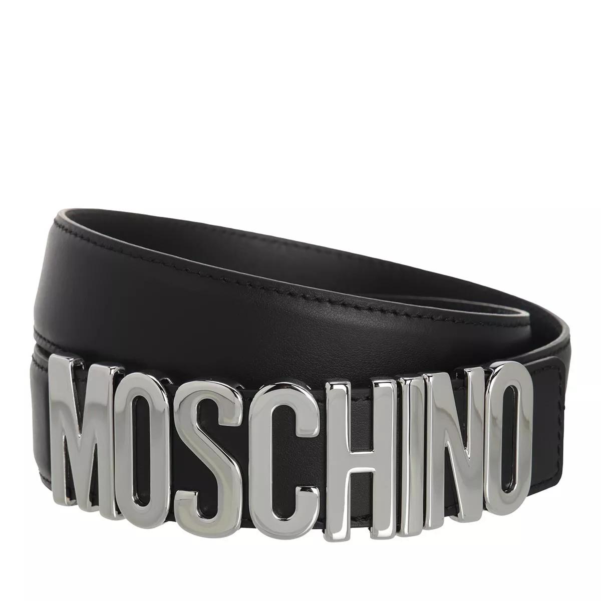 Moschino Gürtel - Belt - Gr. 85 - in Schwarz - für Damen