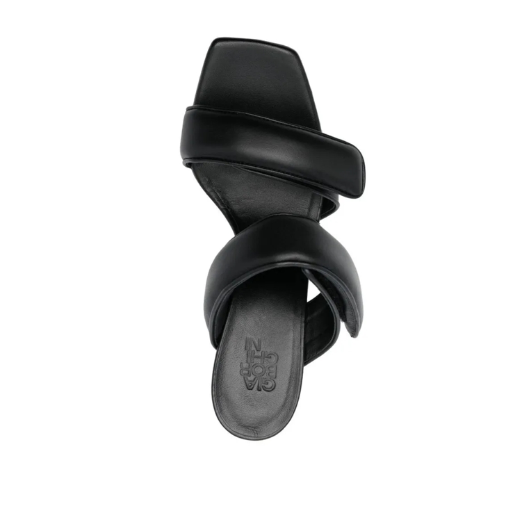 サンダル・ミュール Gia Borghini Perni 03 New Leather Mules Gia Borghini Perni 03 New Leather Mules Black | Muil