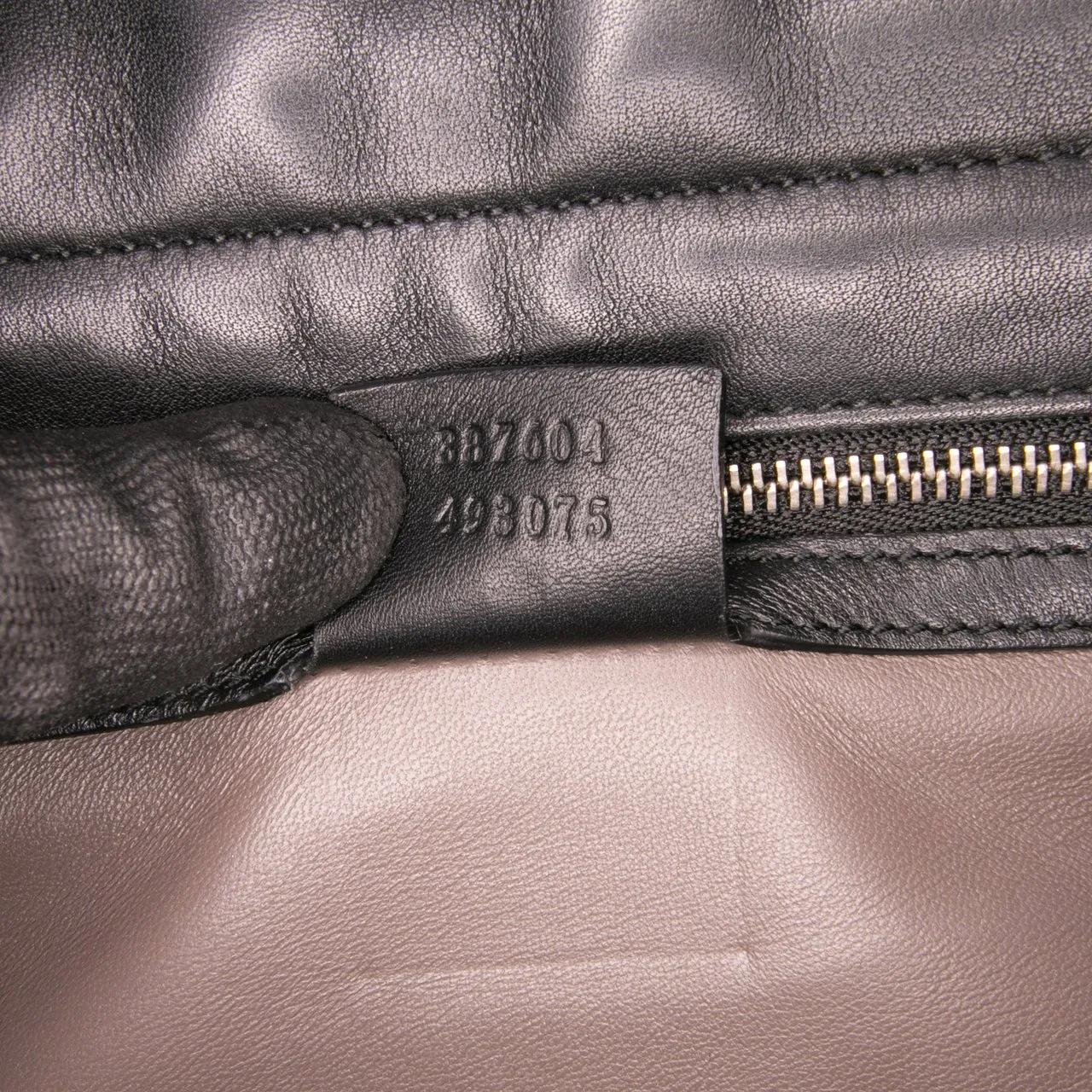 Thumbnail - Gucci Hobo Bags - Medium Leather Dollar Interlocking G Crossbody - Gr. unisize - in Schwarz - für Damen