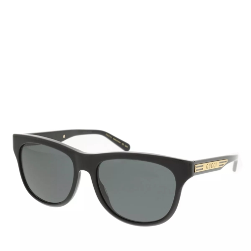 Gucci GG0980S-001 55 Sunglass MAN ACETATE BLACK Zonnebril