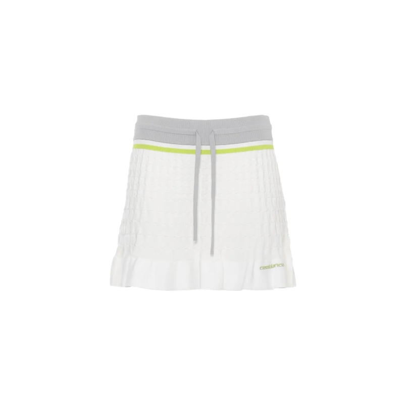 Casablanca Minirock Skirts White weiß