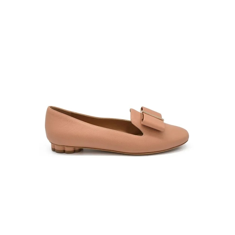 Salvatore Ferragamo Balletschoenen Sarno Slippers Neutrals