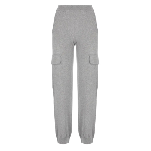 Peserico  Wool Trousers Grey