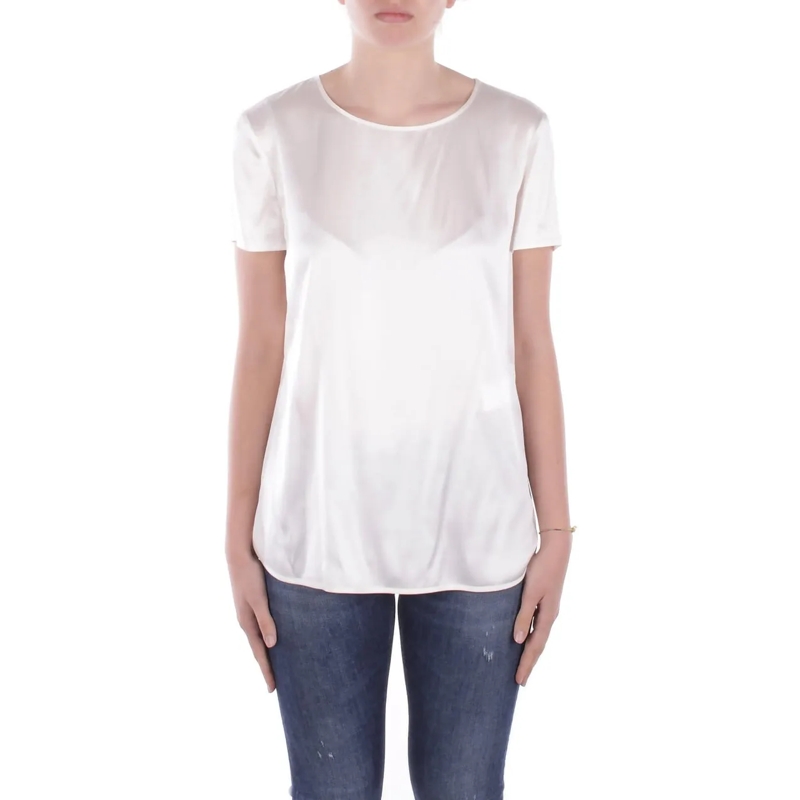 Max Mara Bluse Shirts White weiß