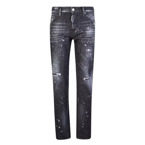 Dsquared2 Black Cool Guy Dark Galaxy Jeans Neutrals Jeans