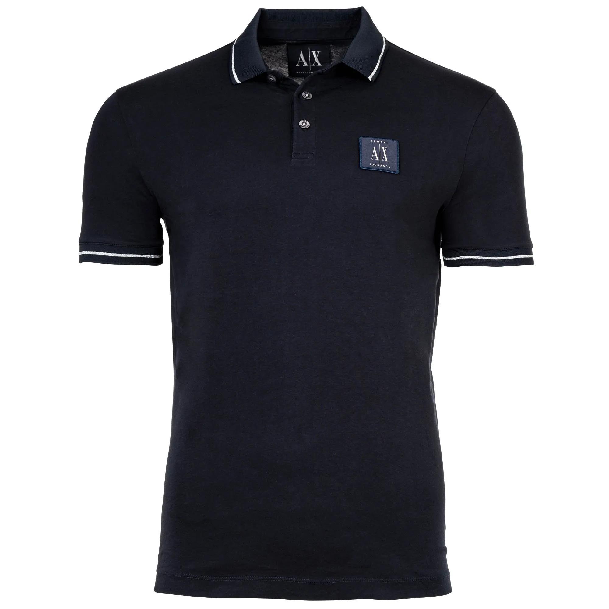 Armani Exchange Herren Blau - Ax Poloshi - Größe S