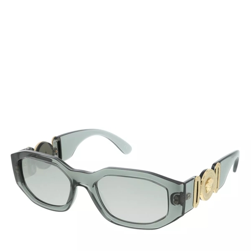Versace Unisex Sunglasses Rock Icons 0VE4361 Transparent Grey Sonnenbrille
