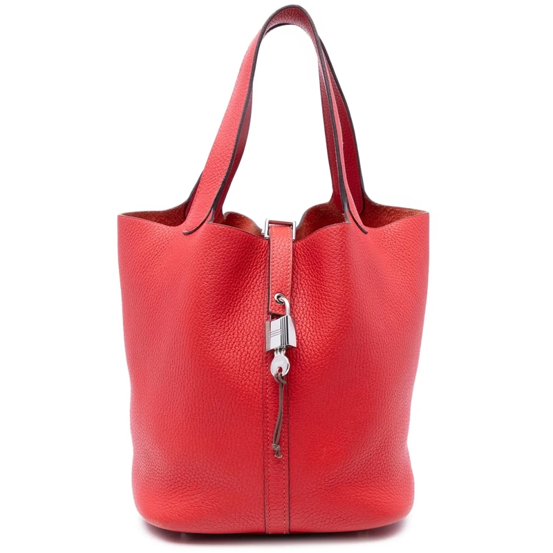 Hermès Fourre-tout Clemence Picotin Lock 22 rot