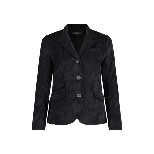 Rag & Bone Blazer aus Cord Schwarz 