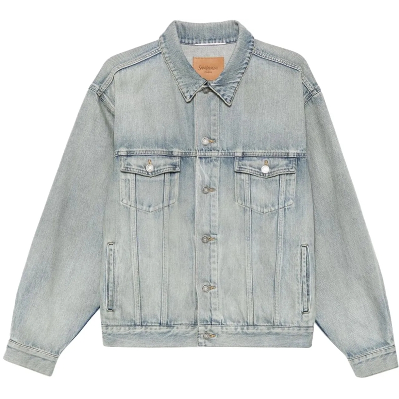 Saint Laurent Daunenjacke Coats Blue blau