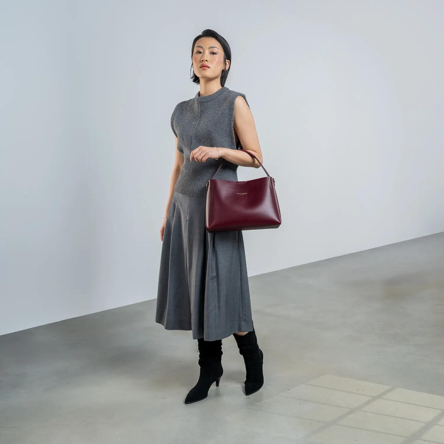Thumbnail - Isabel Bernard Crossbody Bags - Montmarte Béatrice Handtasche - Gr. unisize - in Rot - für Damen