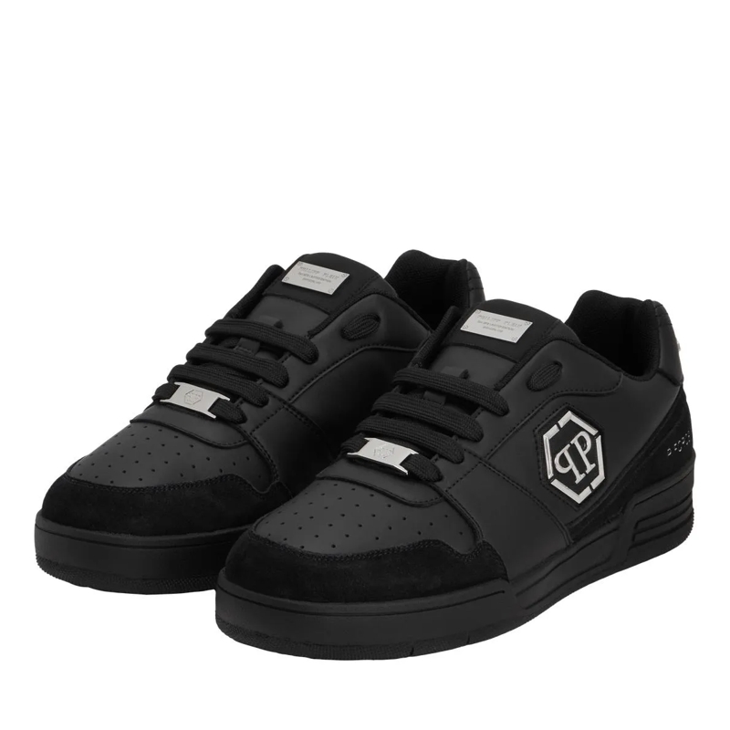 Philipp Plein Low-Top-Sneaker Lo-Top Turnschuhe P-Force 78 schwarz(Image 2)