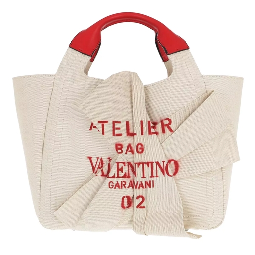 Valentino Garavani Small Tote Bag Natural Tote