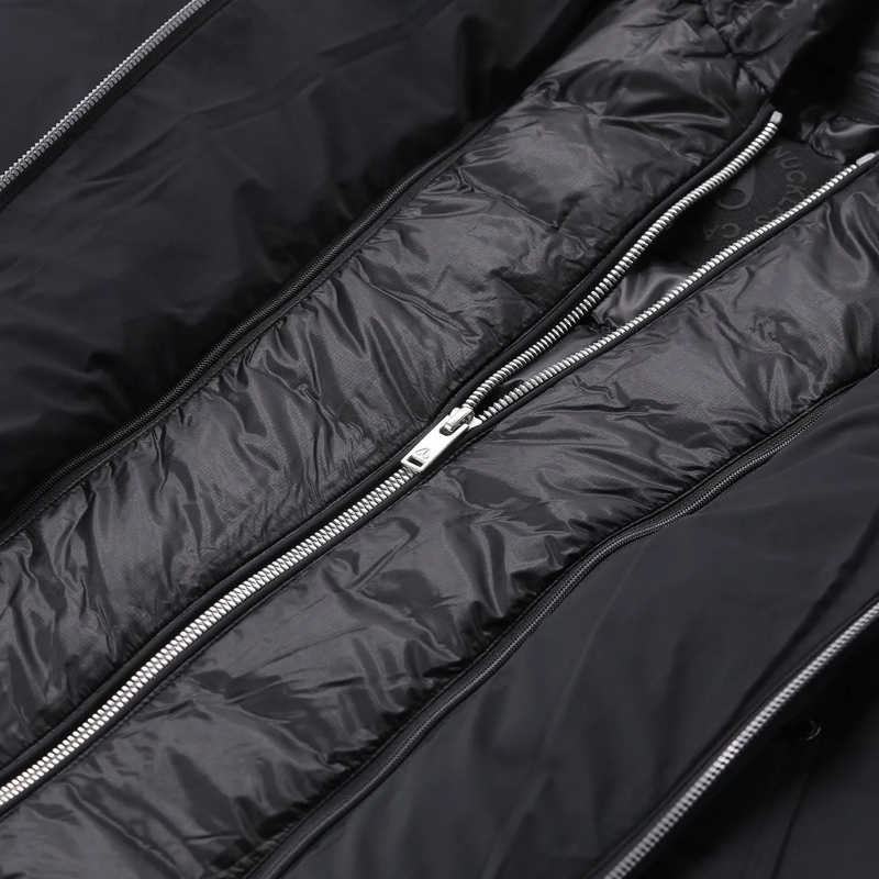 Moose Knuckles Übergangsjacke Jacke Tegan mit Logo schwarz(Image 3)