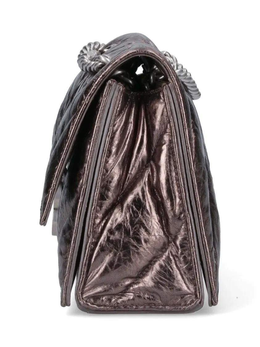 Balenciaga Hobo bags Small 'Cush Chain' Shoulder Bag – Brown in bruin