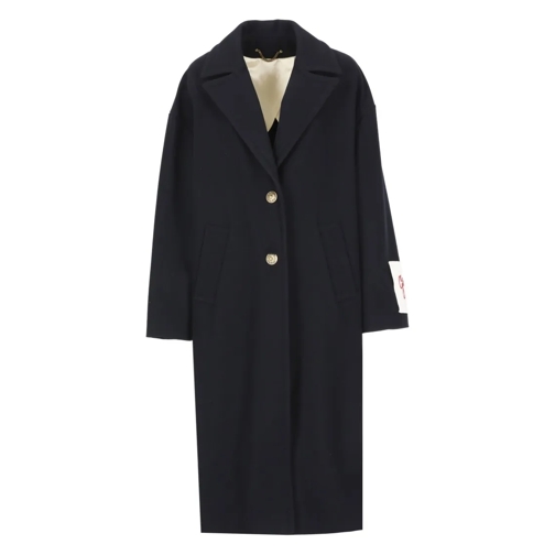 Golden Goose Manteaux transitionnels Dark Blue Virgin Wool Coat Blue