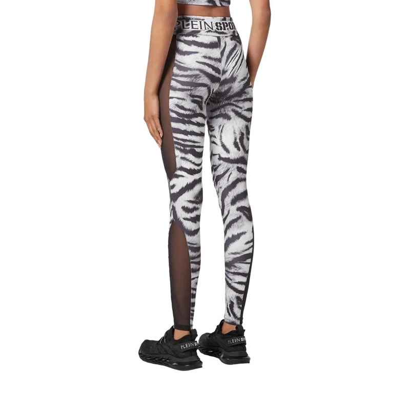 Plein Sport Leggings Leggings Tiger schwarz(Image 3)