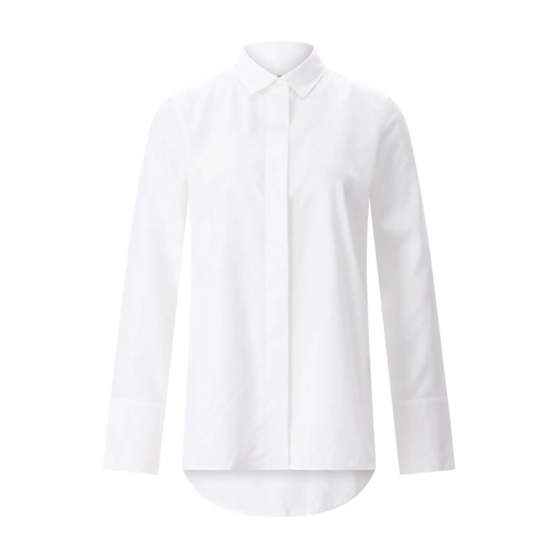 Lis Lareida Bluse Hemdbluse Ellen weiß