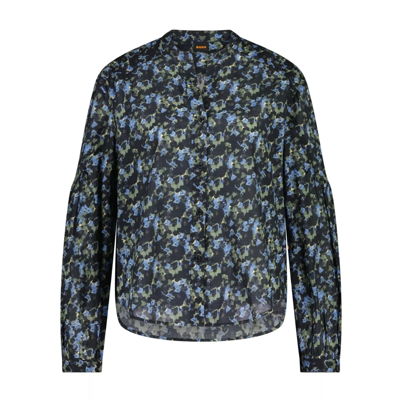 Boss  Bluse Berday mit Muster 47713745502554 Multicolor