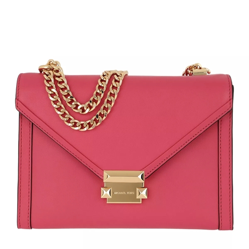 MICHAEL Michael Kors Whitney LG Shoulder Bag Rose Pink Crossbody Bag
