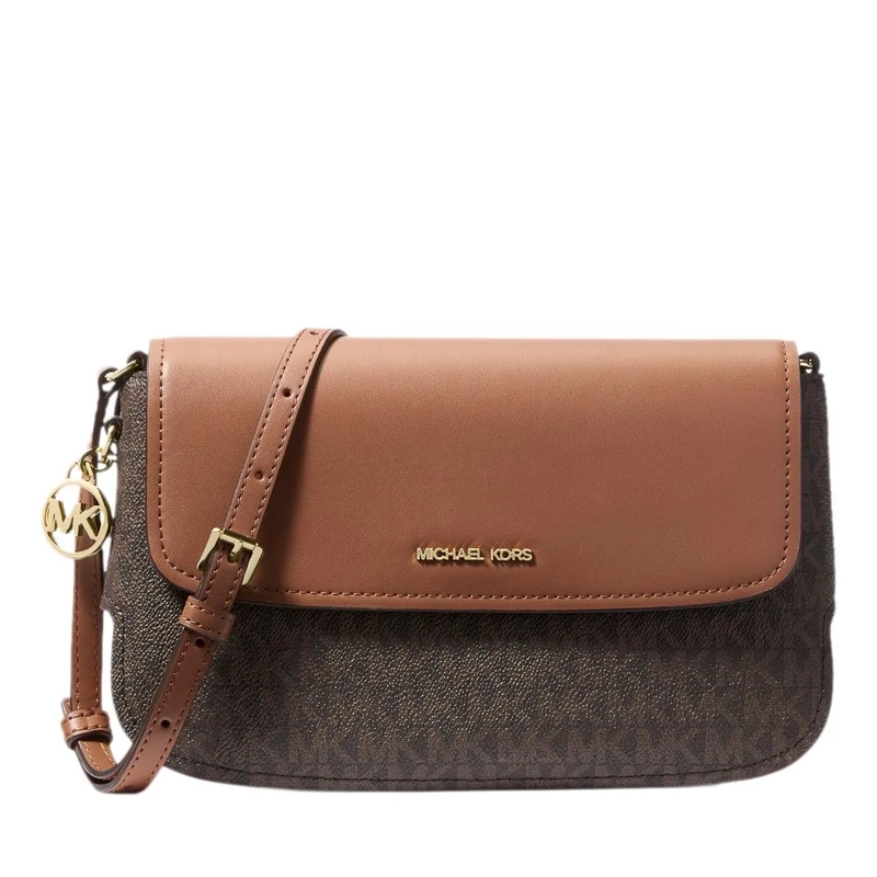 MICHAEL Michael Kors Crossbody Bag Alice Sm Flap Xbody Brn/Acorn
