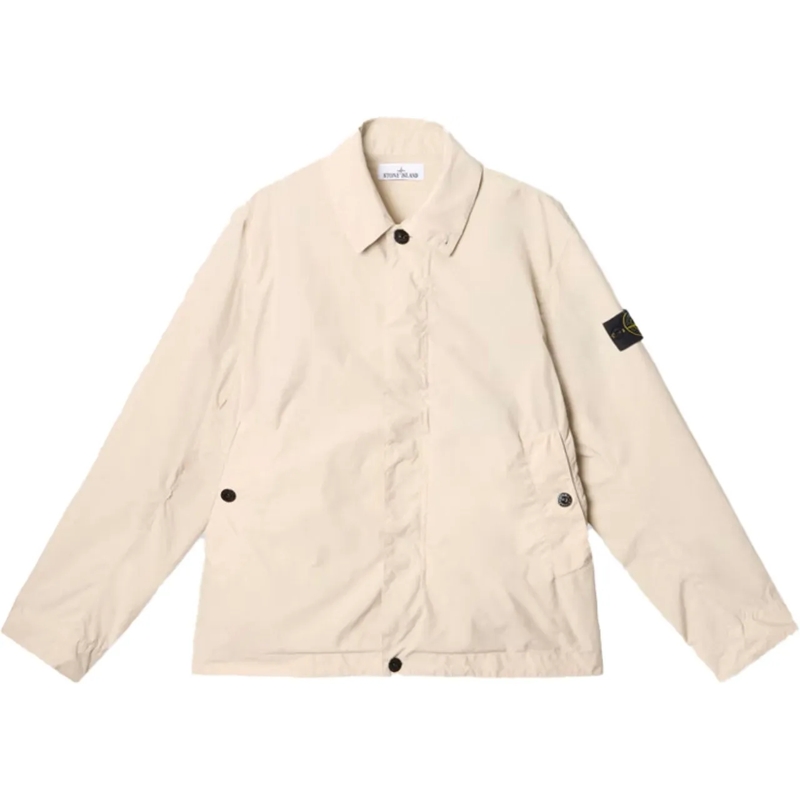 Stone Island Parka jas beige nylon beige