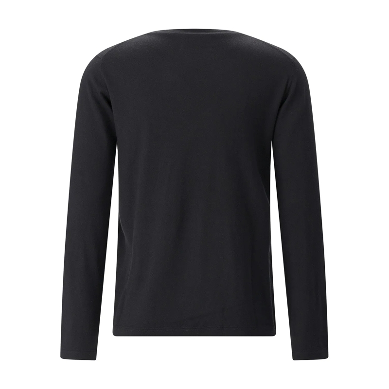 Extreme Cashmere T-shirt Longsleeve Jones aus Kaschmir-Mix schwarz(Image 2)