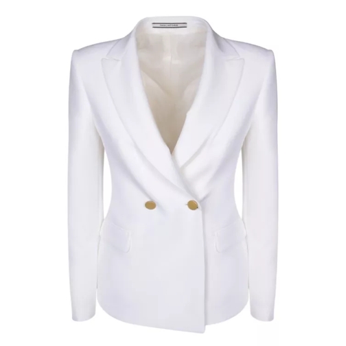 Tagliatore Double-Breasted Jacket White 