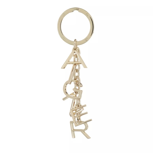 AIGNER Key Chain Metal   Gold Nyckelring