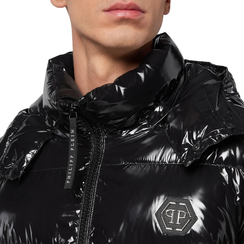 Philipp Plein Übergangsjacke Daunenjacke schwarz(Image 4)