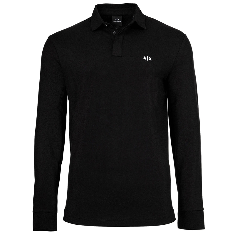 Armani Exchange Polohemd POLO SHIRT schwarz