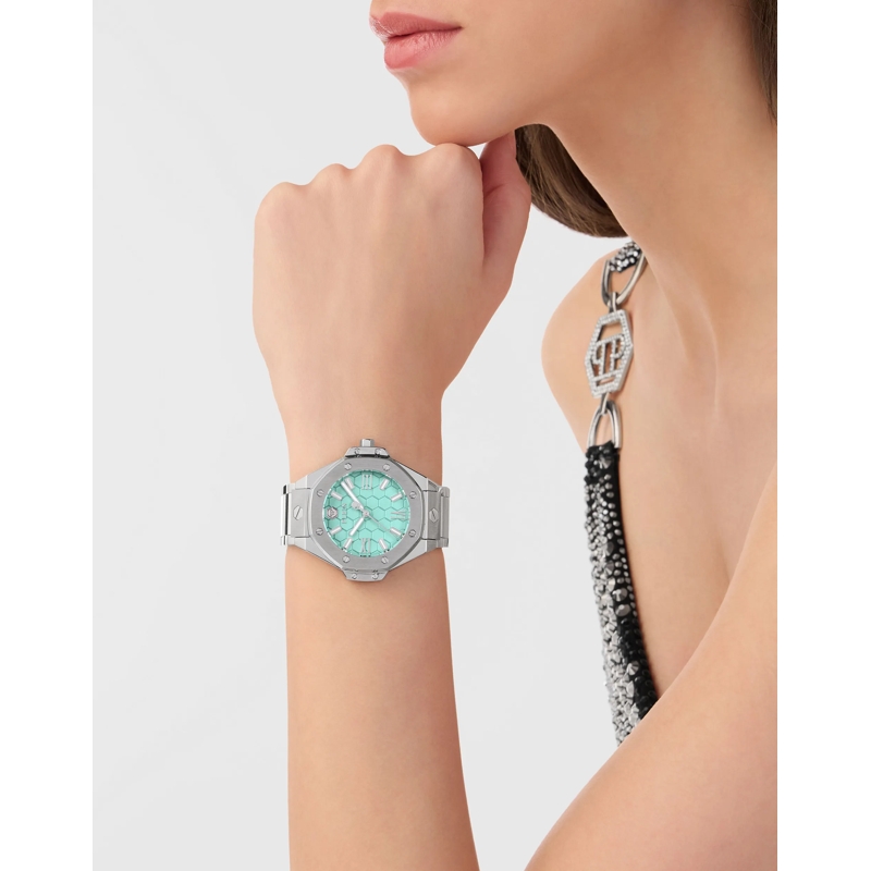 Philipp Plein Quarzuhr Hyper-Sport Aquamarine(Image 2)